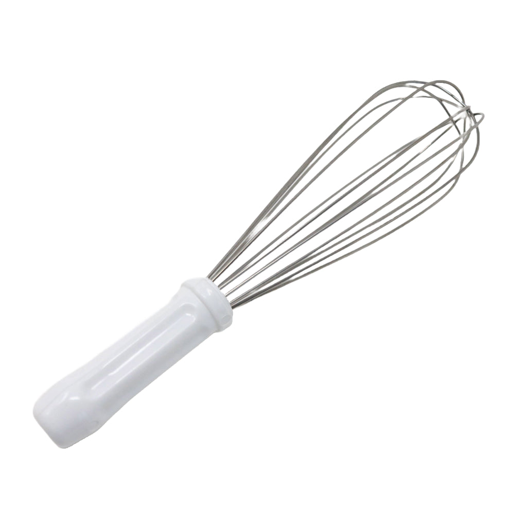 Heavy-Duty Professional Whisk for Cooking 30cm White