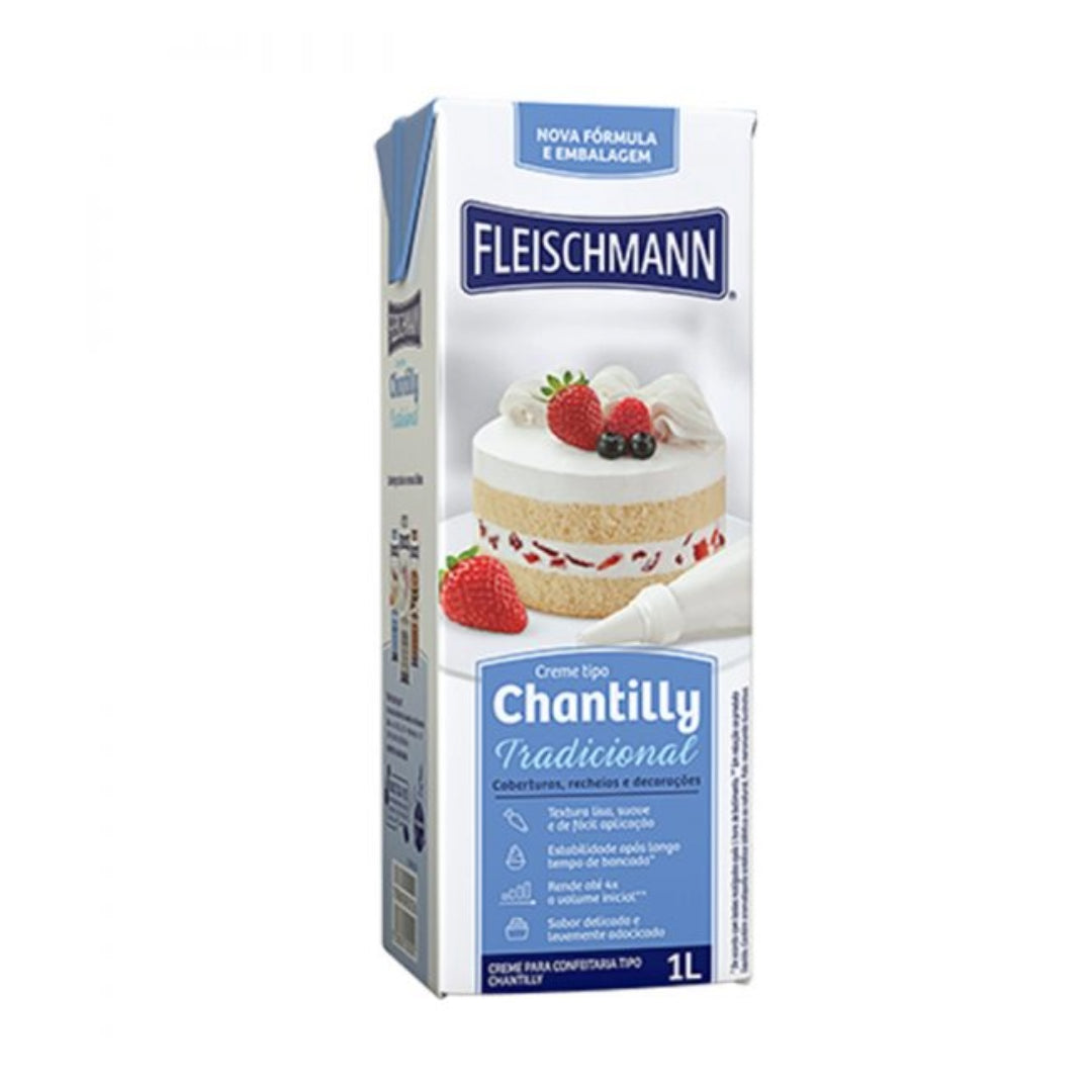 Chantilly Fleischmann Traditional | Fleischmann Whipping Cream (Topping) 1L