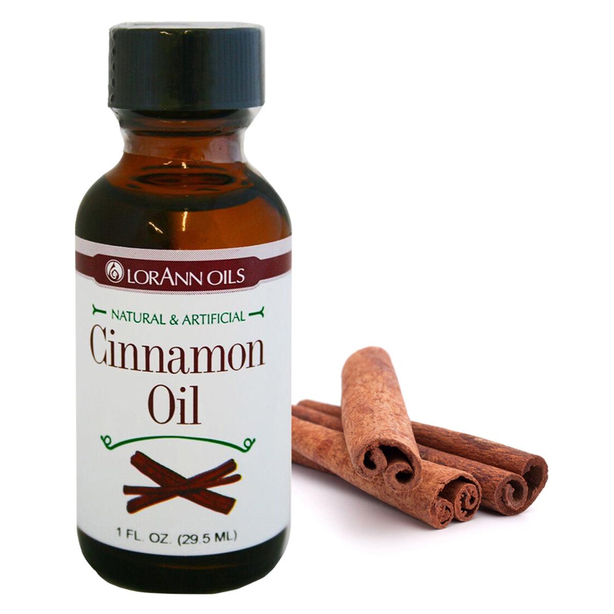 Cinnamon Oil Flavor 1 oz. (29.57 ml) - ViaCheff.com