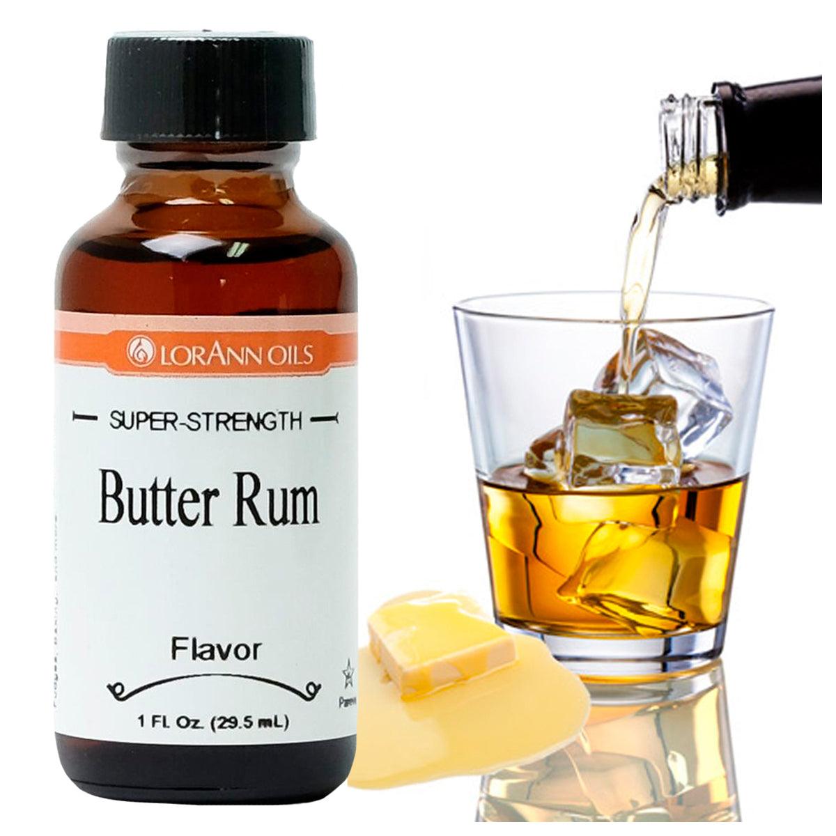 Butter Rum Flavor 1 oz. (29.57 ml) - ViaCheff.com