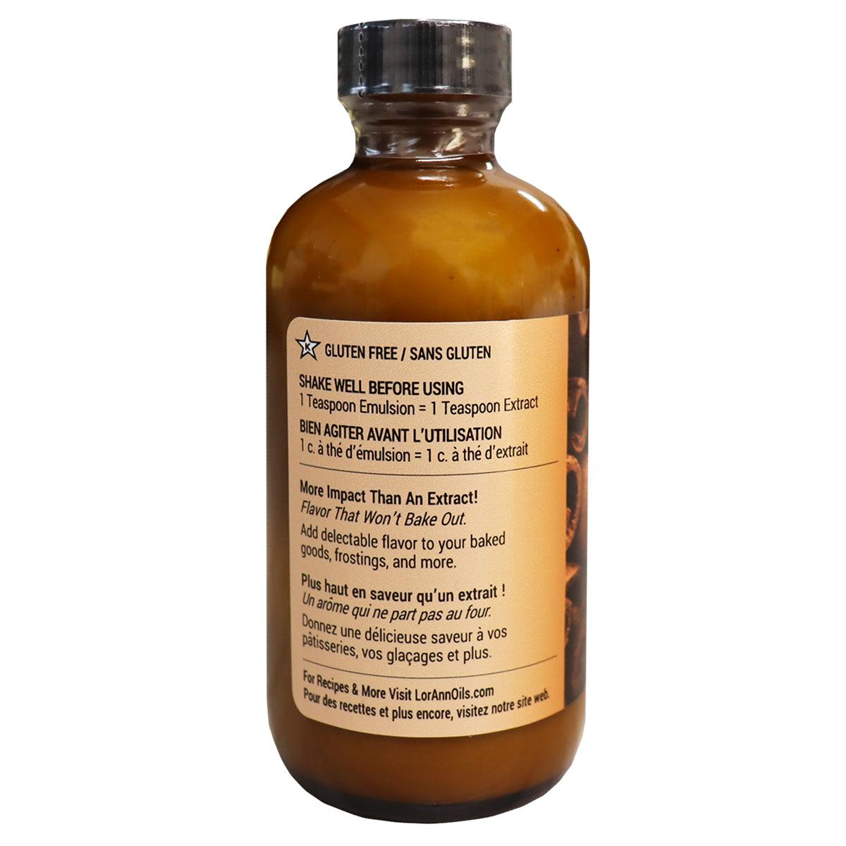 Cinnamon Spice Emulsion 4 fl oz (118ml) - ViaCheff.com