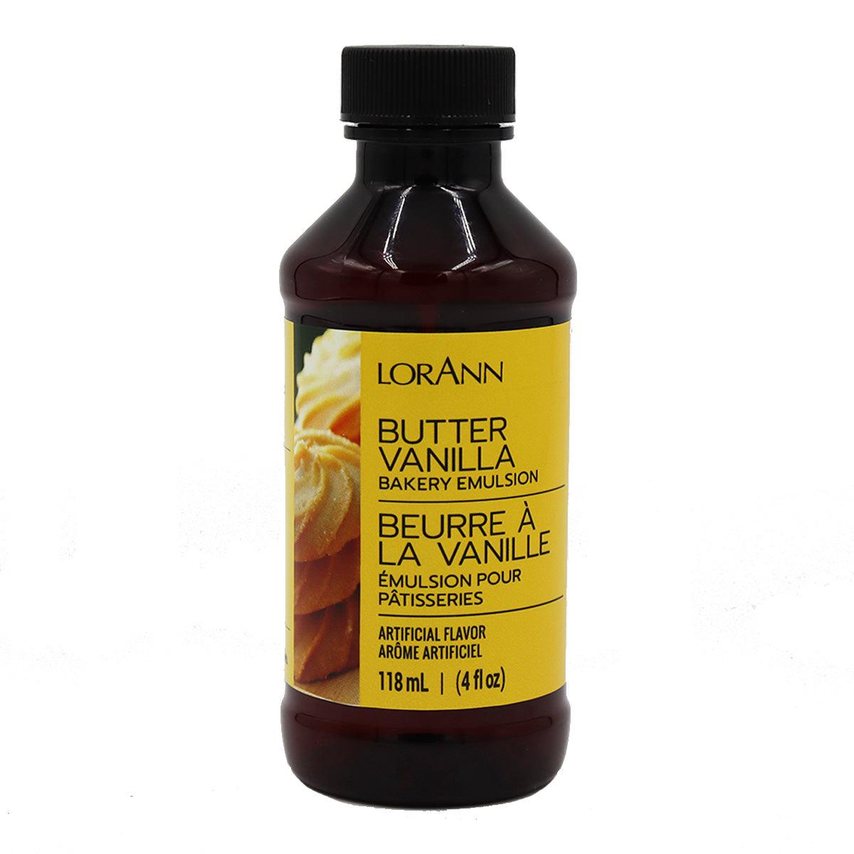 Butter Vanilla Bakery Emulsion 4 fl oz (118ml) - ViaCheff.com