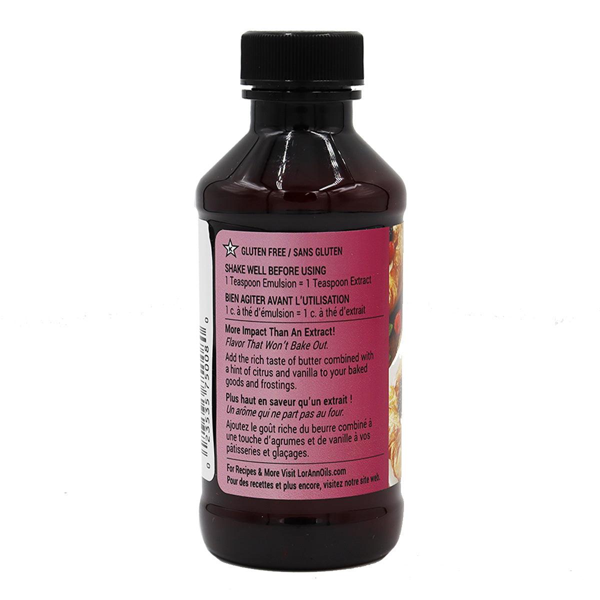Buttery Sweet Dough Emulsion 4 fl oz (118ml) - ViaCheff.com