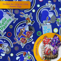 Thumbnail for Wrapping Paper for 100g to 150g Easter Egg - 5 pack. Model #100532 - ViaCheff.com