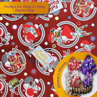 Thumbnail for Wrapping Paper for 250g to 350g Easter Egg - 5 pack. Model #100567 - ViaCheff.com