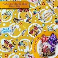 Thumbnail for Wrapping Paper for 250g to 350g Easter Egg - 5 pack. Model #100568 - ViaCheff.com