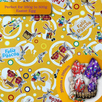 Thumbnail for Wrapping Paper for 350g to 500g Easter Egg - 5 pack. Model #100587 - ViaCheff.com