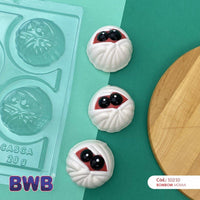 Thumbnail for Mummy Spheres 3-Part Chocolate Mold (BWB) - ViaCheff.com