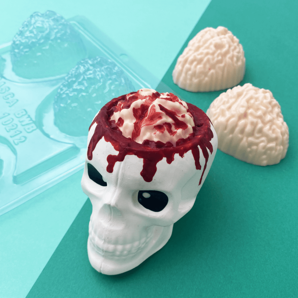 Skull Cake Molds Silicone, Large Size Halloween Skull Baking Molds for Mini  Cakes, Handmade Soap, Chocolate, Pudding, Jello, Candy 