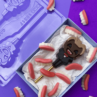 Thumbnail for Kid Dracula Lollipop 3-Part Chocolate Mold (BWB) - ViaCheff.com