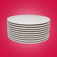 Thumbnail for Round MDF 13.8 inches (35 cm) Cake Board-6mm thick  (WITHOUT FEET) - 10 count - ViaCheff.com