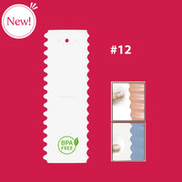 Thumbnail for 2-Sided Plastic Cake Decorating Comb #12 (3