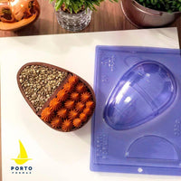 Thumbnail for Plain Easter Egg With Divider Chocolate Mold (350g Shell) - ViaCheff.com