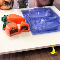 Thumbnail for 3D Easter Carrot Chocolate Mold - ViaCheff.com