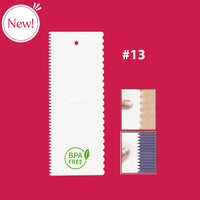Thumbnail for 2-Sided Plastic Cake Decorating Comb #13 (3