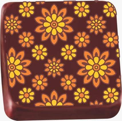 Floral Pattern 8  - Transfer Sheet For Chocolate 29 x 39 (cm) - ViaCheff.com