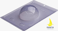 Thumbnail for Big Soccer Ball 300g Shell Chocolate Mold - ViaCheff.com