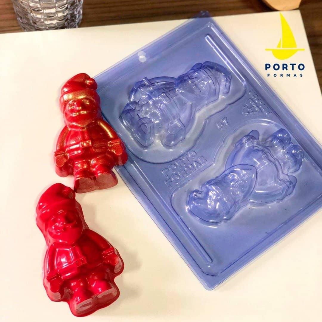 Santa Claus Chocolate Mold - ViaCheff.com