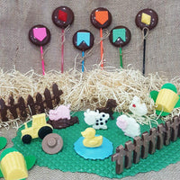 Thumbnail for Farm Animals Standard Chocolate Mold (BWB) - ViaCheff.com