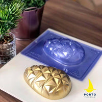 Thumbnail for Geometric Easter Egg Chocolate Mold (350g Shell) - ViaCheff.com