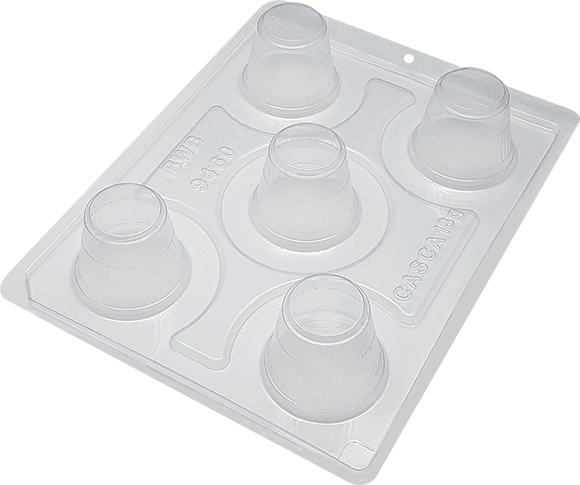 BWB 3 piece chocolate mold: DIAMOND TRUFFLE