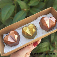 Thumbnail for Diamond Heart Truffle Chocolate Mold - ViaCheff.com