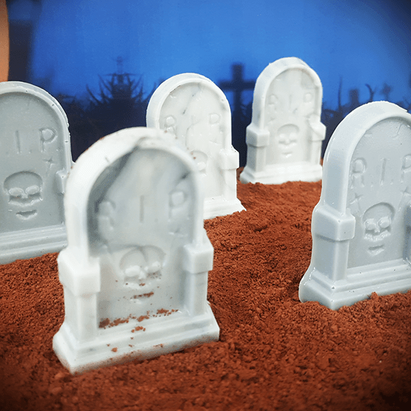 Tombstones Standard Chocolate Mold (BWB) - ViaCheff.com