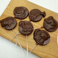 Thumbnail for Jungle Animals on Lolly Standard Chocolate Mold - ViaCheff.com