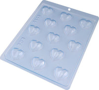 Thumbnail for Small Lapidated Heart Bonbon Standard Chocolate Mold - ViaCheff.com