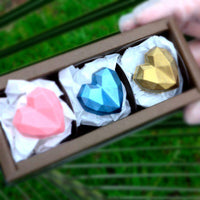 Thumbnail for Small Lapidated Heart Bonbon Standard Chocolate Mold - ViaCheff.com