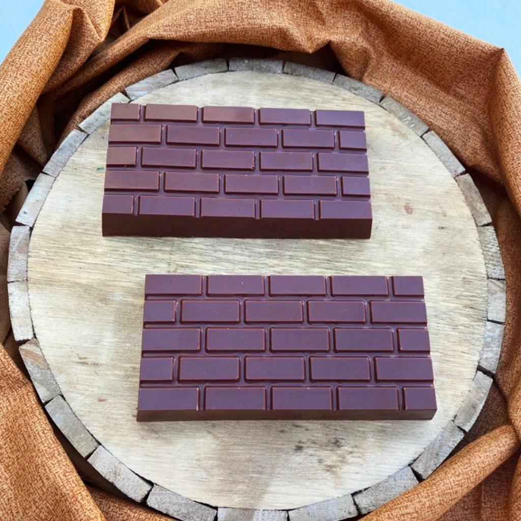 Brick Bar 3-Part Chocolate Mold (BWB) - ViaCheff.com