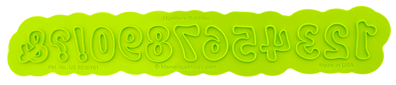 Bubble Numbers Flexabet - ViaCheff.com