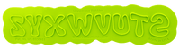 Thumbnail for Bubble Uppercase Flexabet Letters - ViaCheff.com