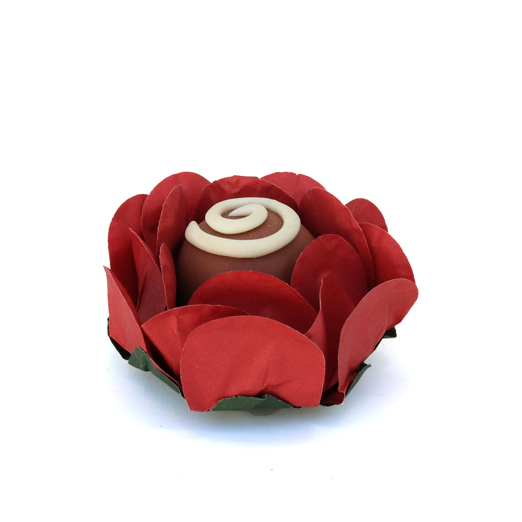 Burgundy Red Mini Rose Flower - 40 pack