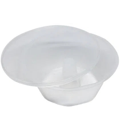 Oven Safe Plastic Pudding/Flan Pan with Lid - 8 PACK (MEDIUM 250ml