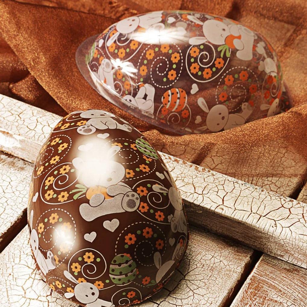 Easter Egg Pattern 1 (350 gr) - Chocolate Transfer Mold - ViaCheff.com