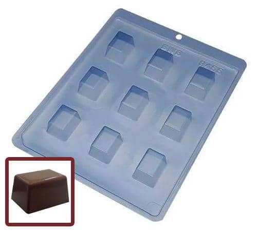 Medium Rectangular Bonbon Chocolate Mold - ViaCheff.com