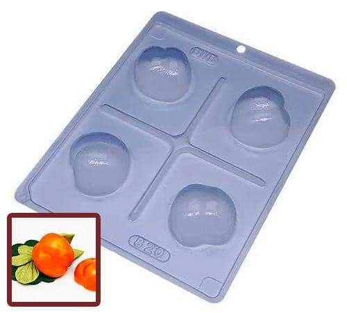 Peach 3-Part Chocolate Mold (BWB) - ViaCheff.com