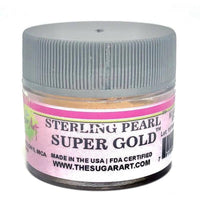 Thumbnail for Super Gold Pearl Dust (2.5g Jar) - ViaCheff.com
