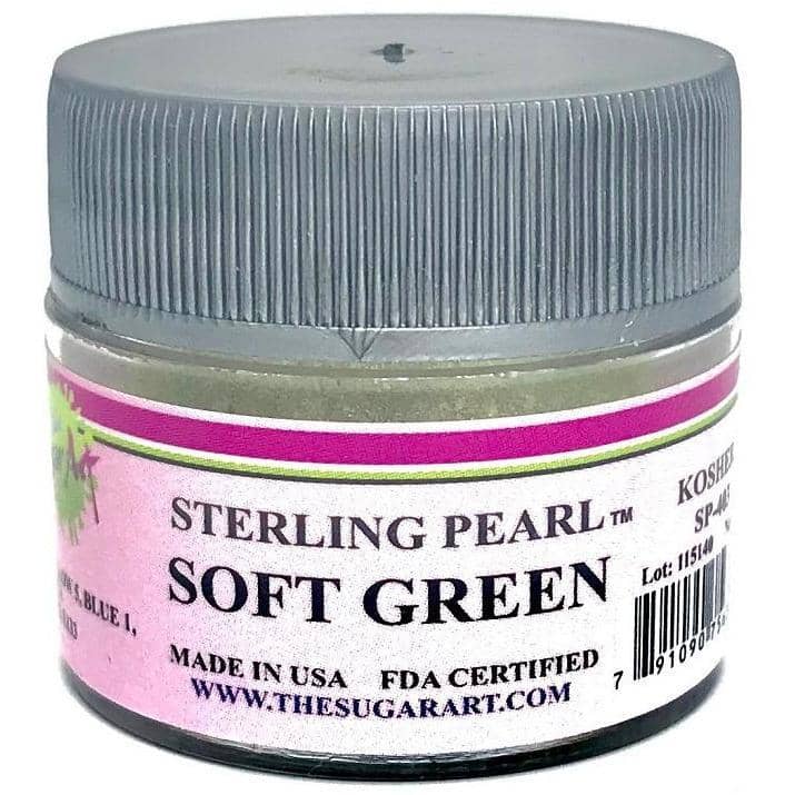 Soft Green Pearl Dust (2.5g Jar) - ViaCheff.com