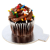 Thumbnail for Mini Round Silver Classic Cake Board 3.1