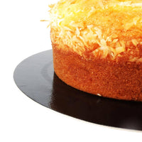 Thumbnail for Round Black Laminated Cake Board 9.8