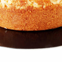 Thumbnail for Round Black Laminated Cake Board 12.2
