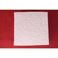 Thumbnail for Ornamental Box For Bem-Casados (White Floral Embossed Paper) - ViaCheff.com