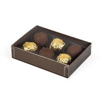 Thumbnail for Small Single Layer Brown Box for 6 Candies - ViaCheff.com