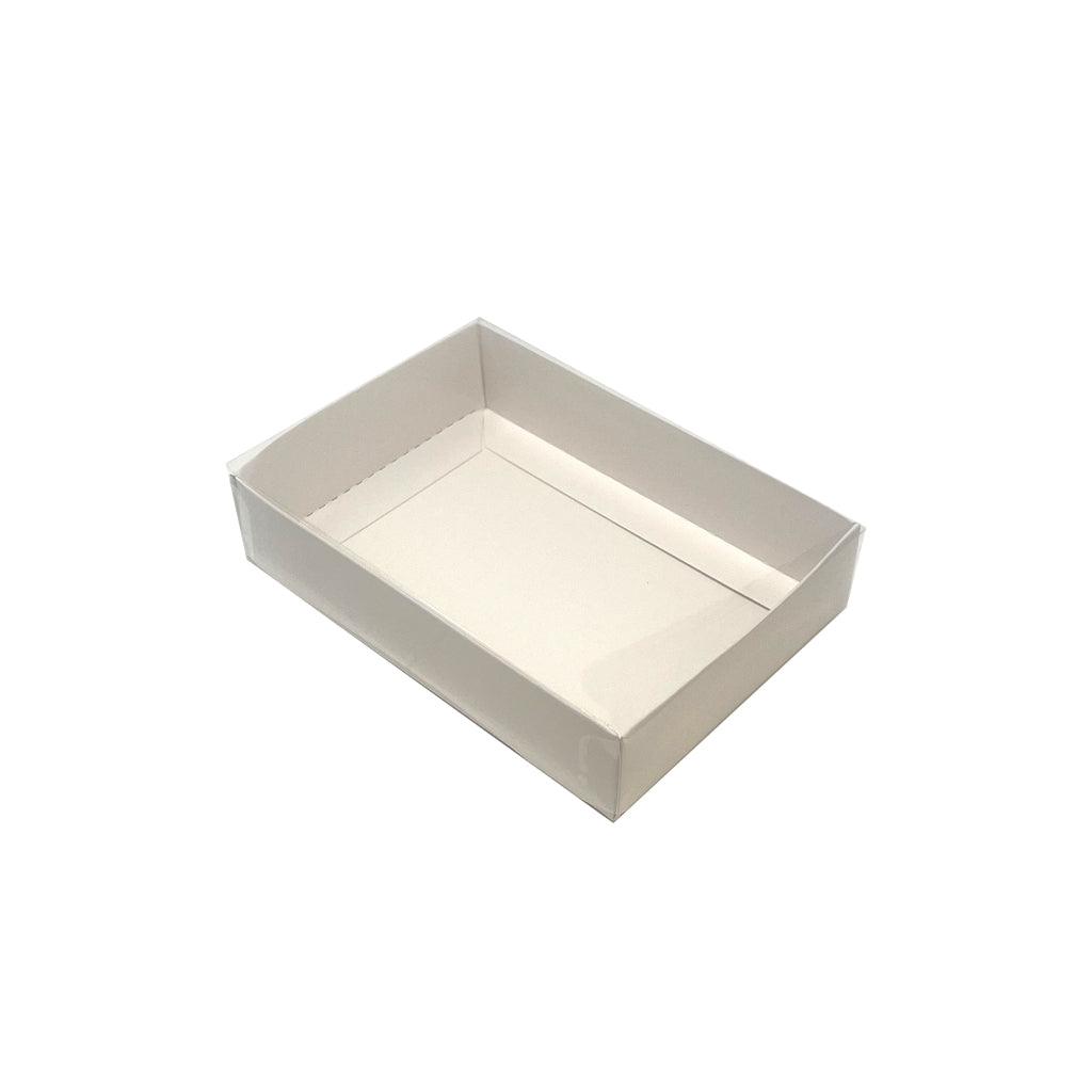 Small Single Layer White Box for 6 Candies - ViaCheff.com