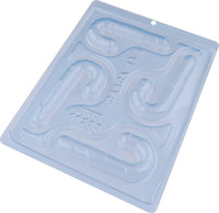 Thumbnail for Candy Cane 3-Part Chocolate Mold (BWB) - ViaCheff.com