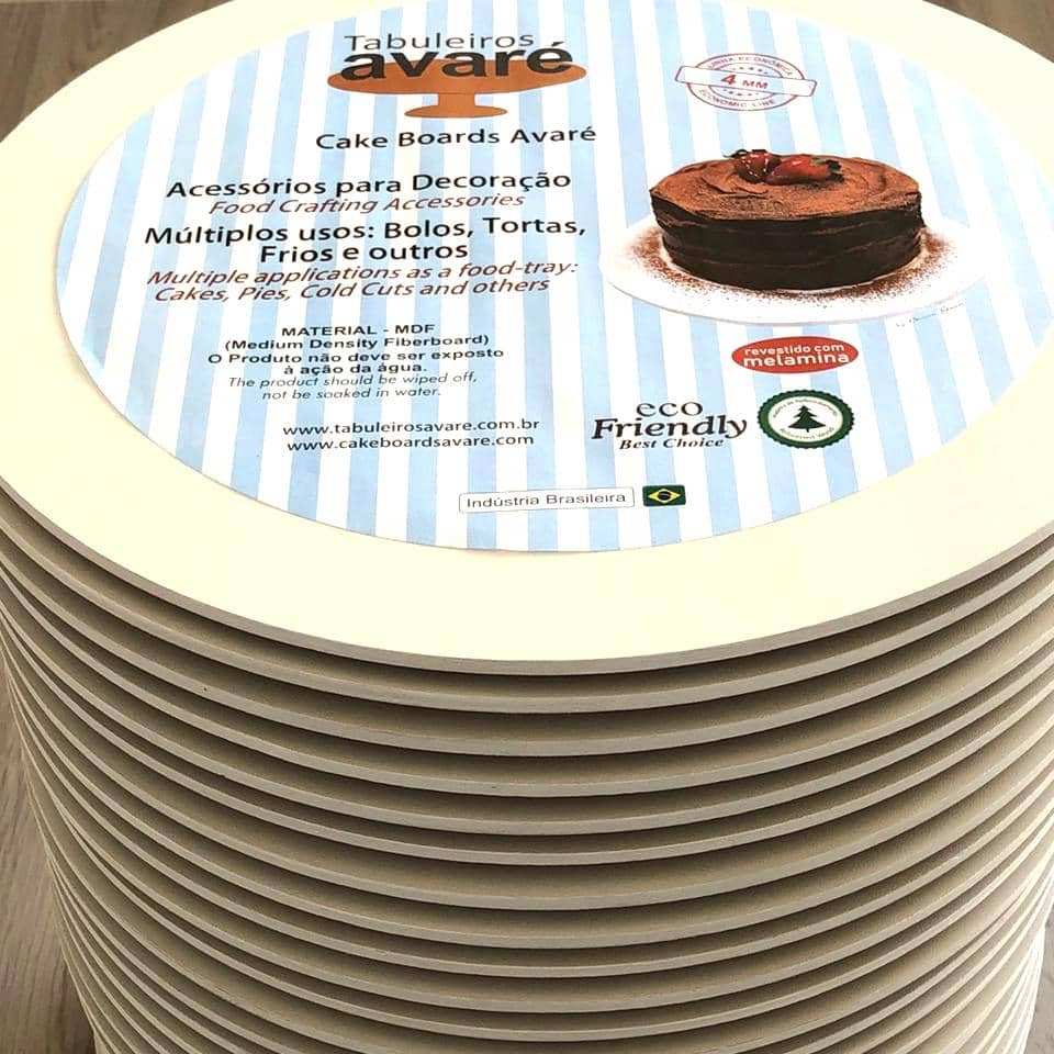 5pcs Cake Board Round Disposable Dessert Tray – MyZen
