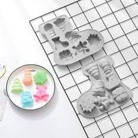 Thumbnail for Christmas Boot Silicone Mold with Assorted Shapes - ViaCheff.com