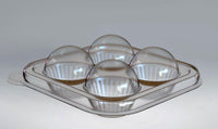 Thumbnail for 4 Cavities Small Clear Candy Case  (10 count) - ViaCheff.com